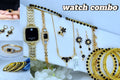 Luxury Women's Jewelry & Watch Combo Set