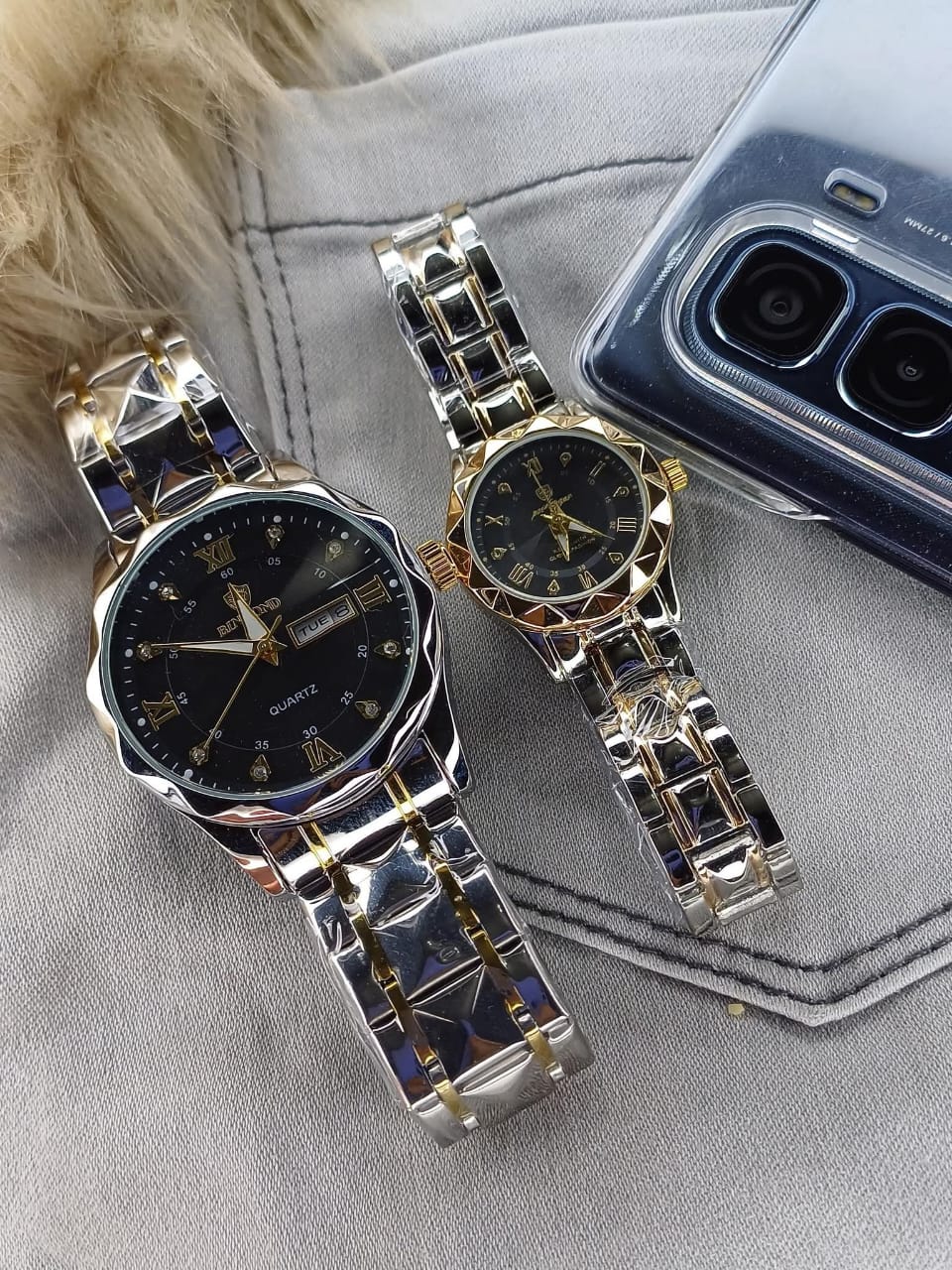 Luxury Couple Watch Set