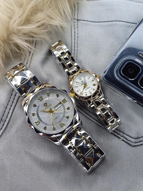 Luxury Couple Watch Set