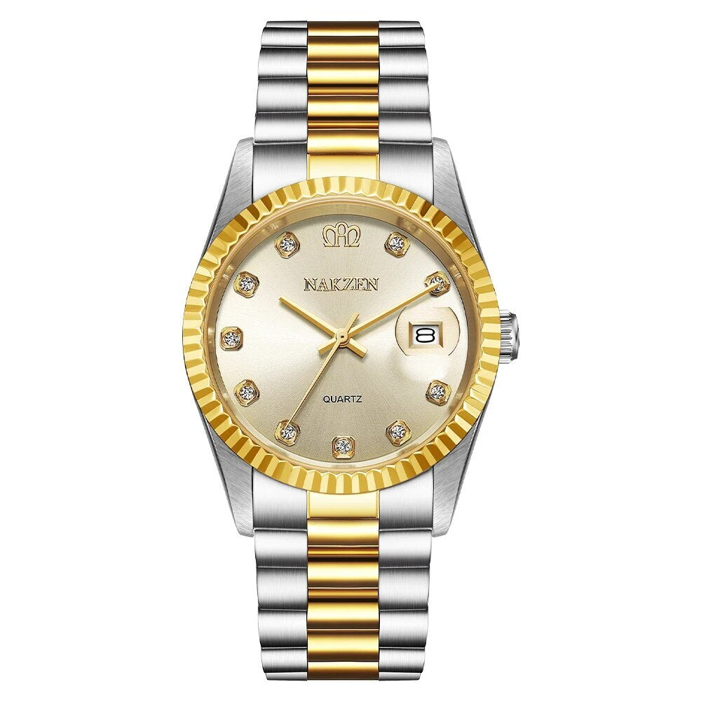 2020 Top Brand NAKZEN Luxury Men's Watch 30m Waterproof Date Clock Male Sports Watches Men Quartz Wrist Watch Relogio Masculino 3001-1