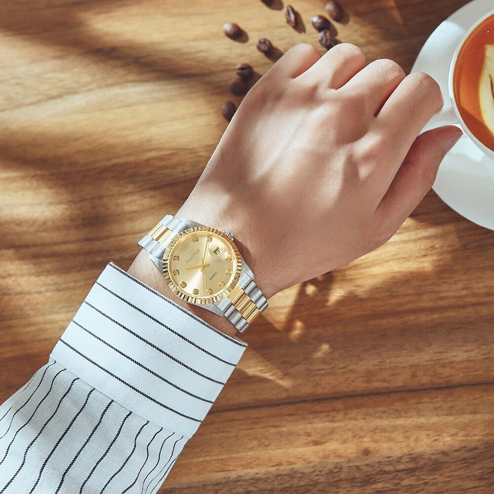 2020 Top Brand NAKZEN Luxury Men's Watch 30m Waterproof Date Clock Male Sports Watches Men Quartz Wrist Watch Relogio Masculino 3001-2