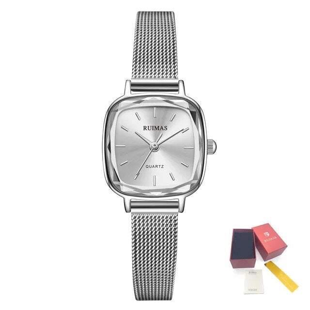 RUIMAS Ladies Watch Bracelet Brand Luxury Women Watches Waterproof Quartz Female Watches Fashion Casual Wrist Watch Clock 571-10