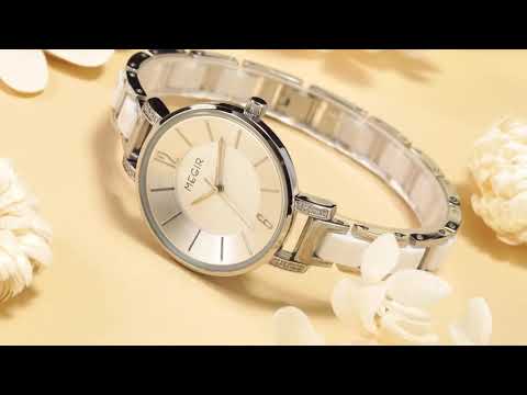 MEGIR Japan Quartz Watch for Women Fashion Brand Casual Wristwatch Clock Waterproof Sport Ladies Dress Wrist Watch Montres Femme 7016-15