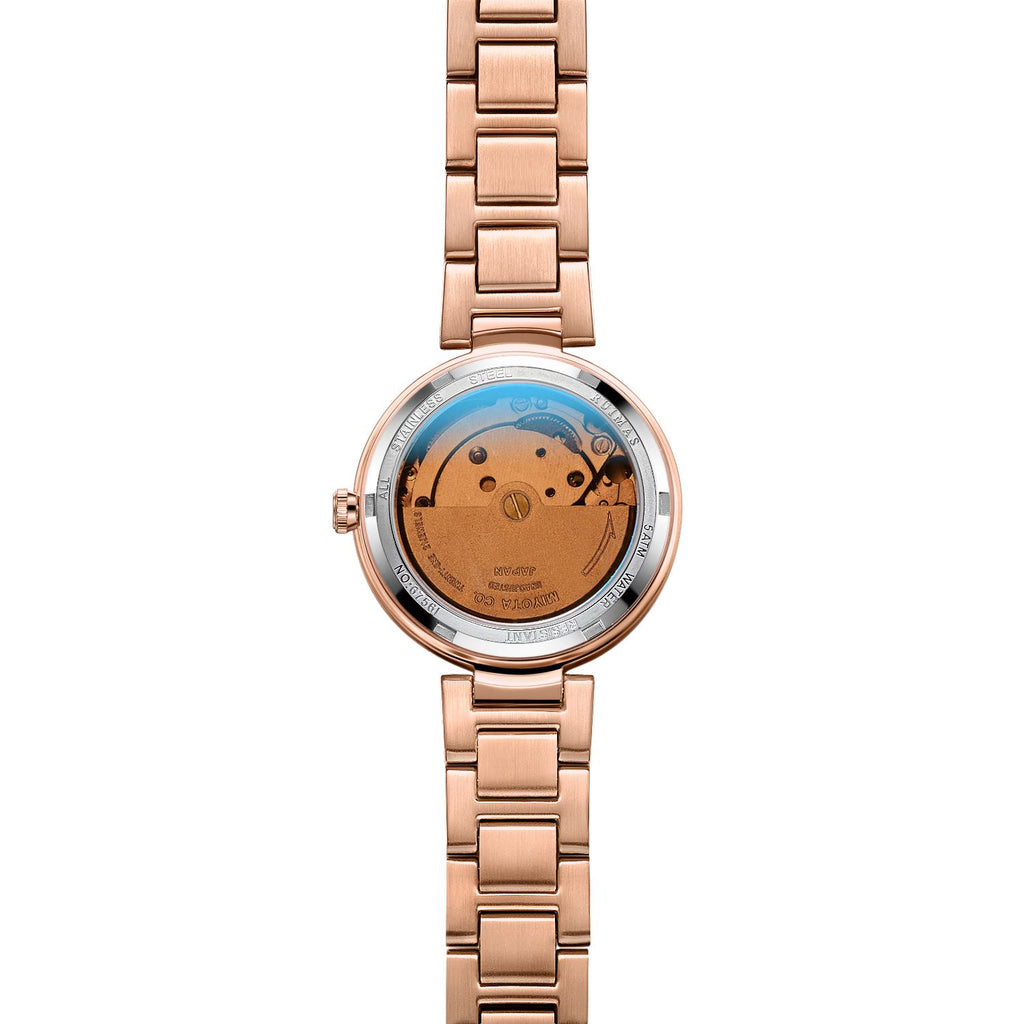 RUIMAS Women Automatic Mechanical Watch Steel Strap Ladies Business Wrist Watch Fashion Waterproof Date Clock Montre Femme 6756-11