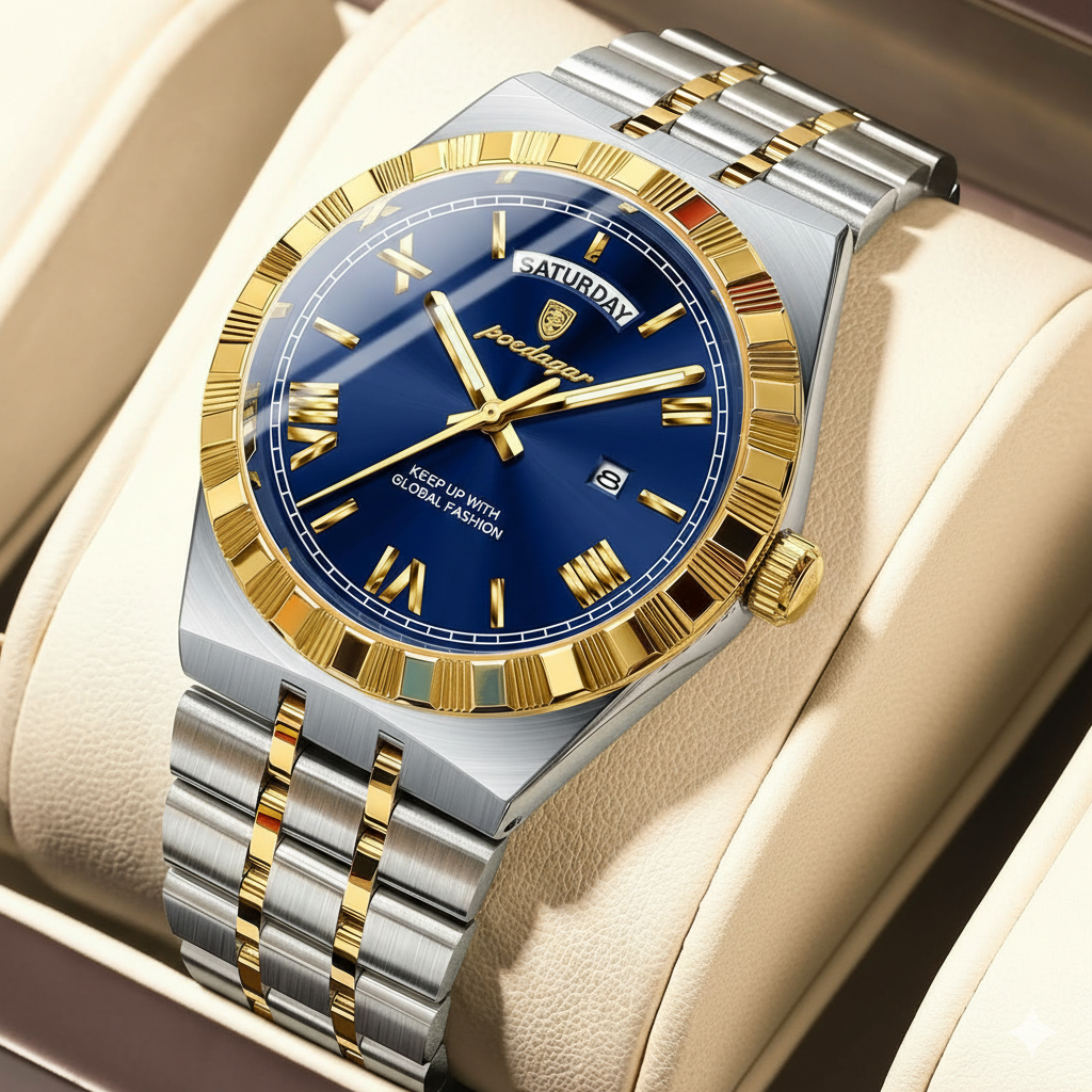 POEDAGAR Luminous Quartz Men's Watch (Model 872)