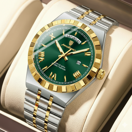 POEDAGAR Luminous Quartz Men's Watch (Model 872)